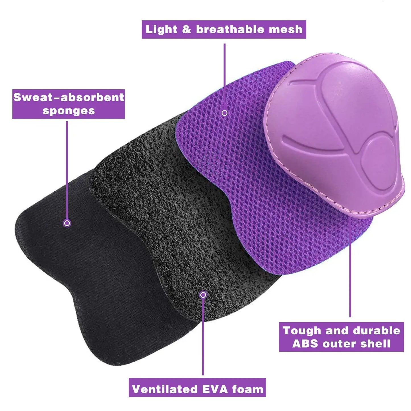 Kids Knee pads and Elbow Pads Toddler Protective Gear Set for Girls Boys with Wrist Guards 3in1 for Skating Cycling Bike Scooter